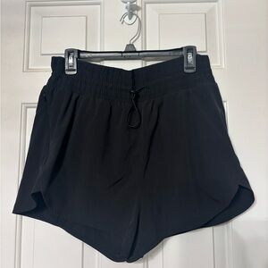 All in motion black high rise shorts